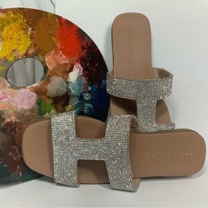 Kelly and Katie Size 7.5M Sparkly Sandals